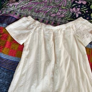 Summer off the shoulder top